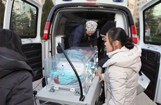 阜南县妇婴监护型护送